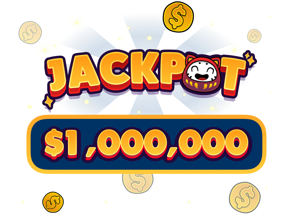 win one million dollar jackpot at luckydice
