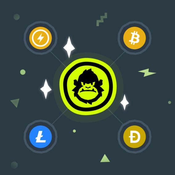Buy KONG with Bitcoin Lightning and Cryptocurrencies - Invest and Earn Rewards