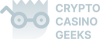 logo for crypto casino geeks bitkong