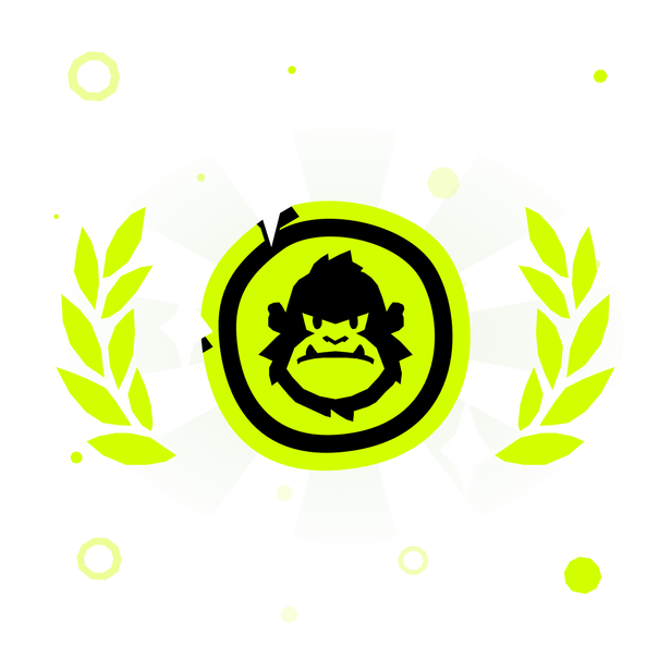 KONG Logo - BitKong's Own Decentralized Token