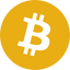 Bitcoin's logo.