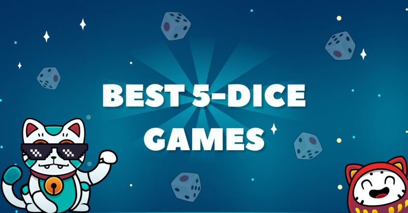 Read about the best games played with 5 dice