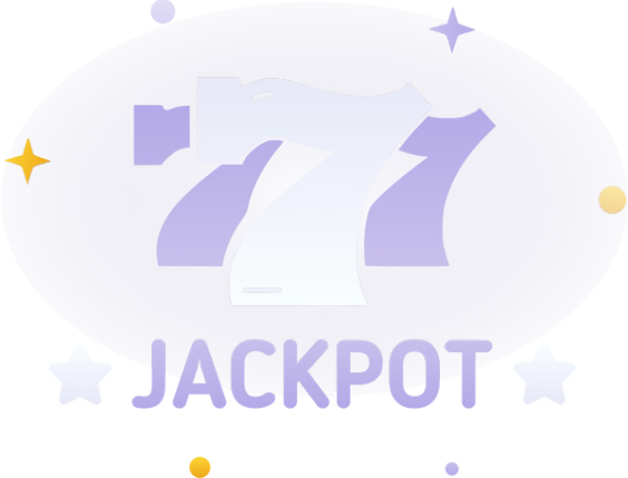 Three big seven numbers with the word "Jackpot" below.